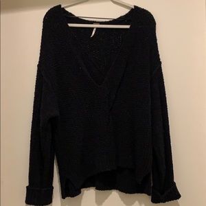 Free people oversize knit sweater
